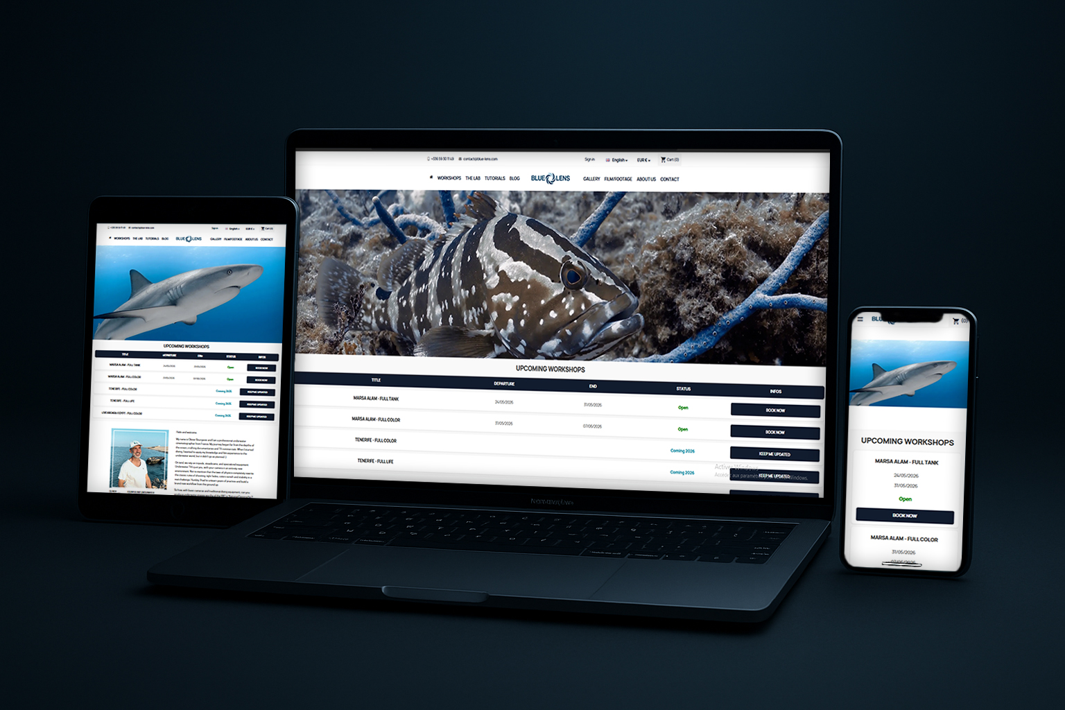 TechNova Website Mockup